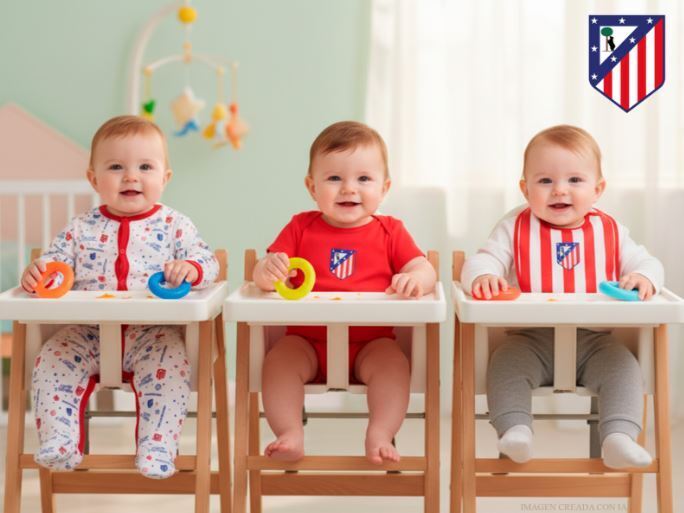 CONJUNTO DEL  ATLETICO DE MADRID 6-9 MESES