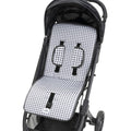 COLCHONETA UNIVERSAL VICHY GRIS INTERBABY