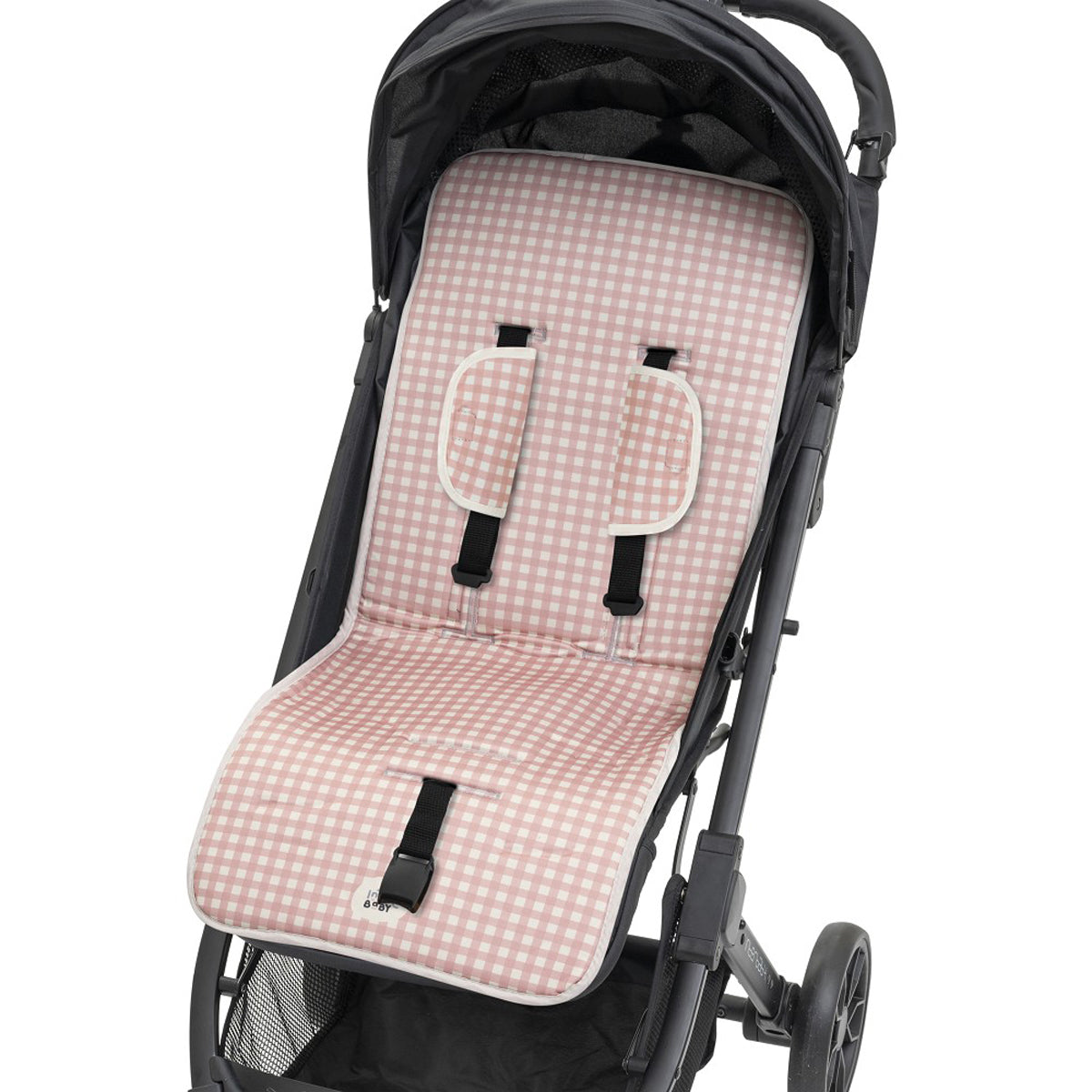COLCHONETA UNIVERSAL VICHY ROSA INTERBABY