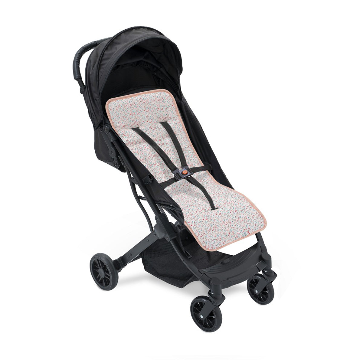 COLCHONETA REVERSIBLE PETALOS FLORES INTERBABY
