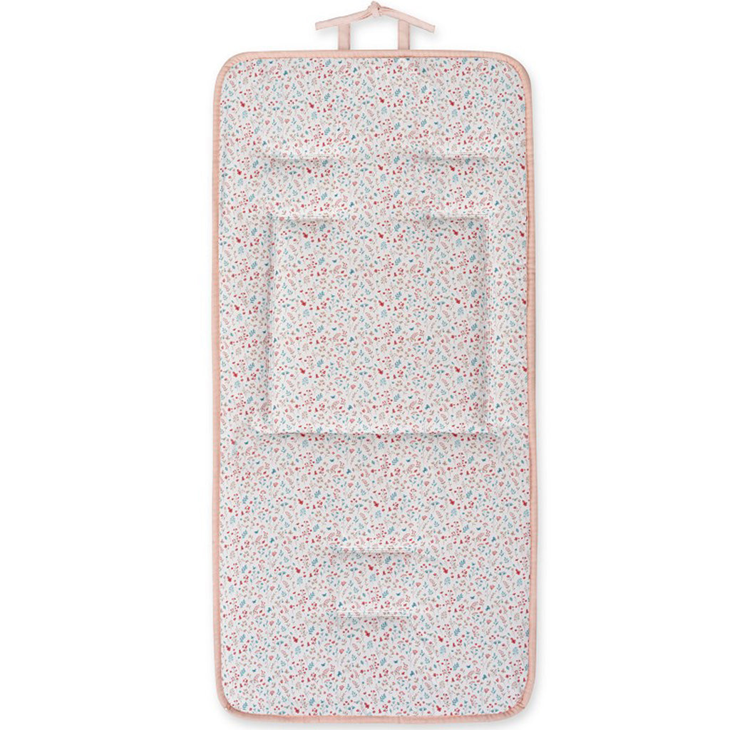 COLCHONETA REVERSIBLE PETALOS FLORES INTERBABY