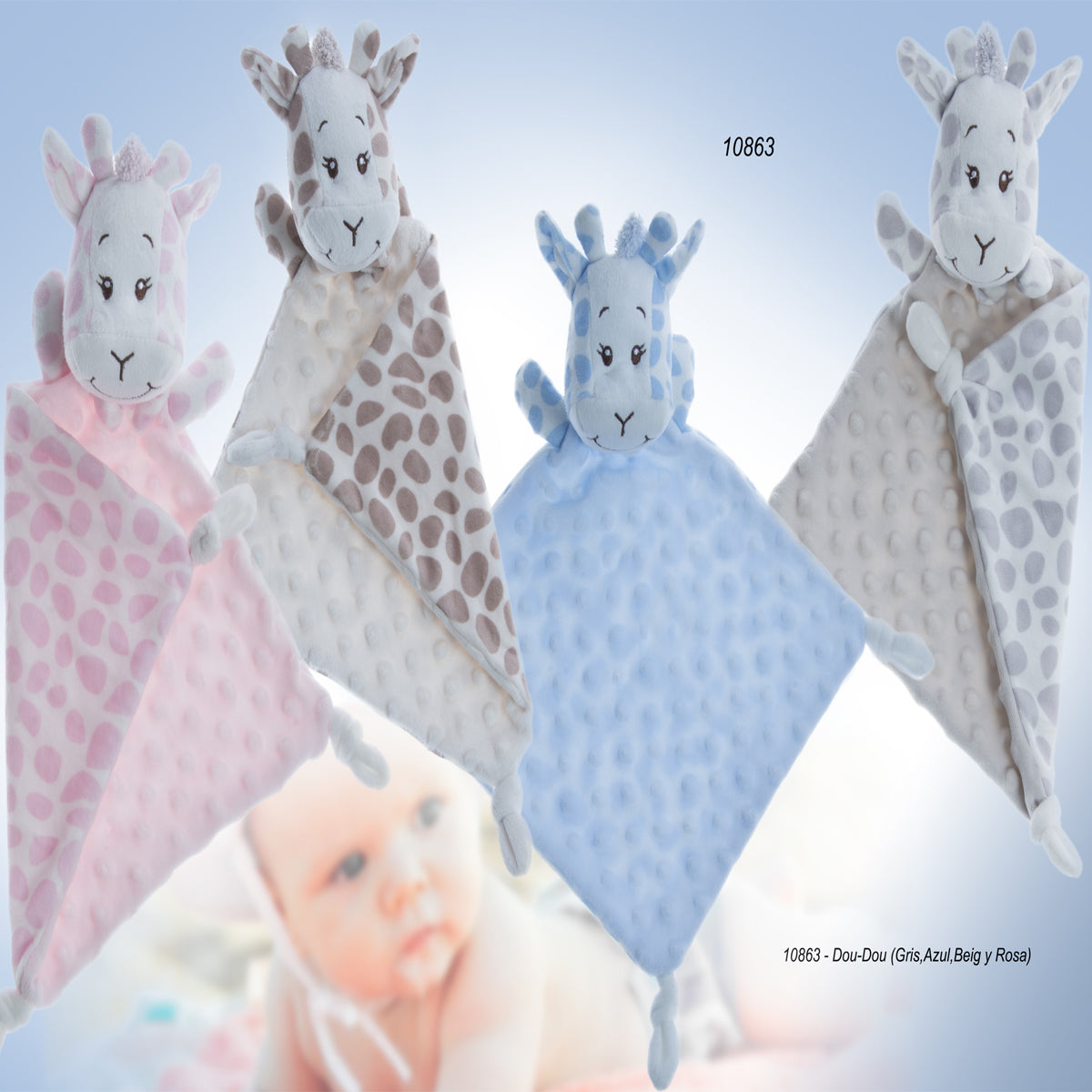 DOUDOU JIRAFA TOPOS GAMBERRITOS