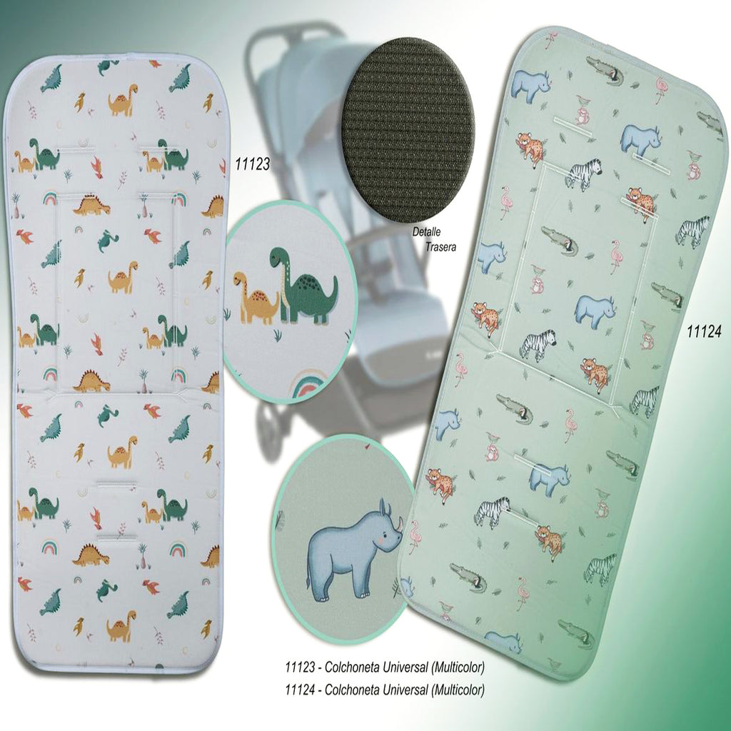 COLCHONETA UNIVERSAL GAMBERRITOS ANIMALES\DINOSAURIOS