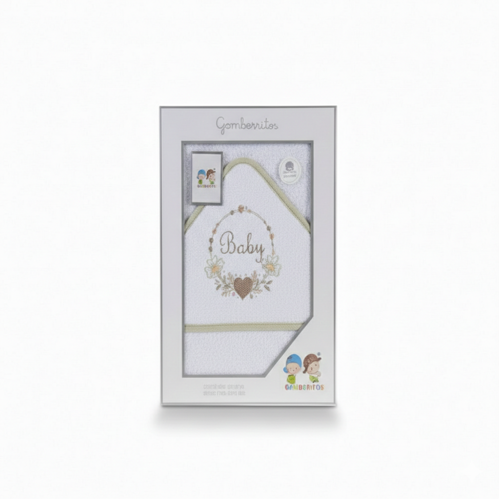 CAPA DE BAÑO BORDADA BABY GAMBERRITOS