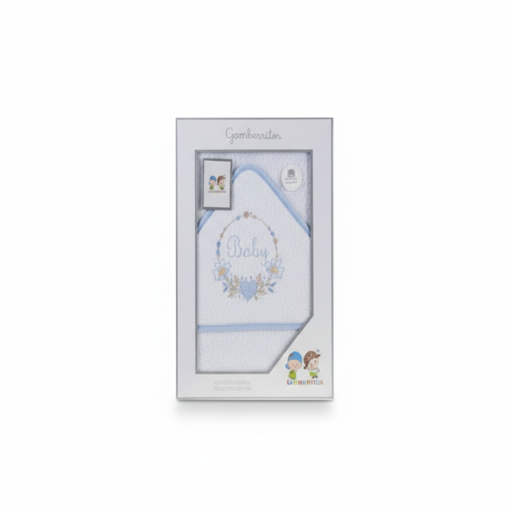 CAPA DE BAÑO BORDADA BABY GAMBERRITOS