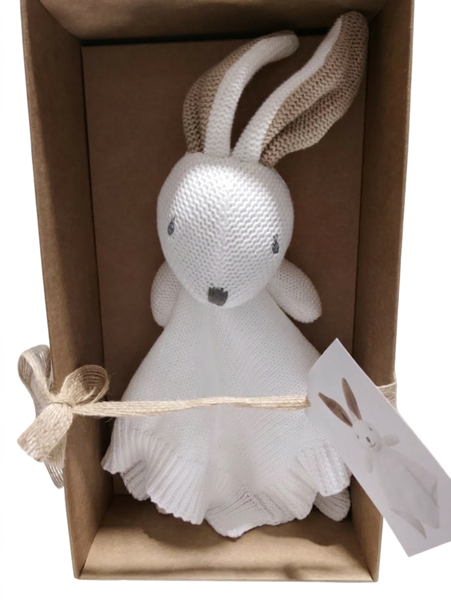 DOUDOU DE ALGODON EN FORMA DE CONEJO KIOKIDS
