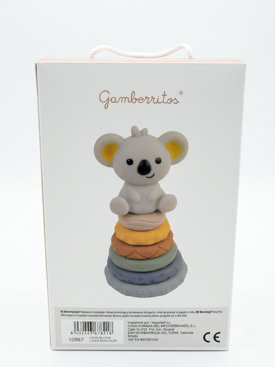 JUGUETE APILABLE DE SILICONA KOALA GAMBERRITOS