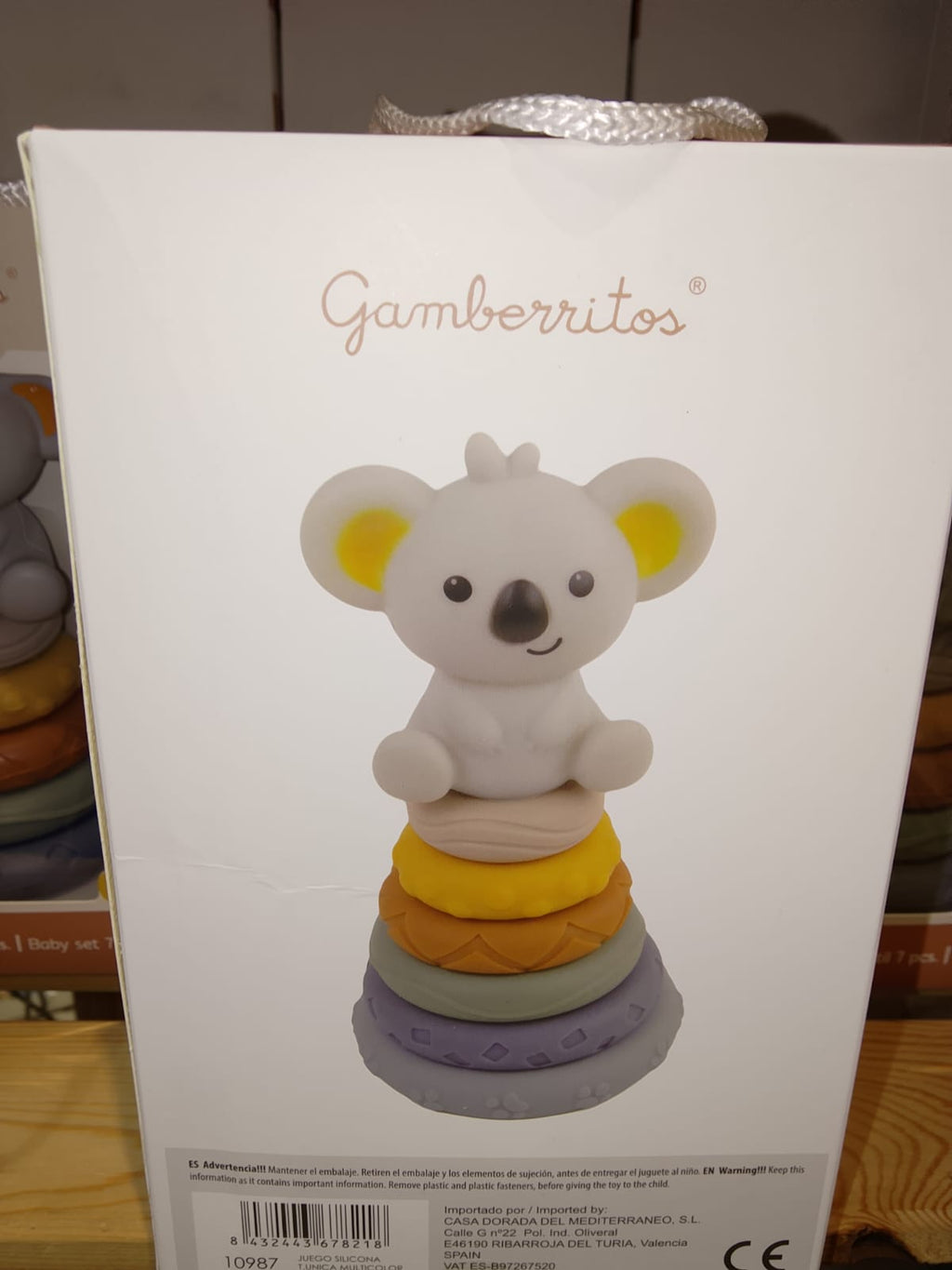 JUGUETE APILABLE DE SILICONA KOALA GAMBERRITOS