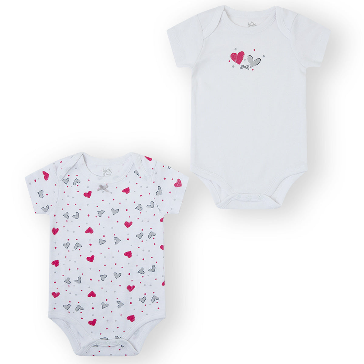 PACK DE 2 BODIES PARA BEBE. YATSI (6 A 24 MESES)