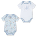 PACK DE 2  BODIES PARA BEBE PULPO YATSI (6 A 36 MESES)