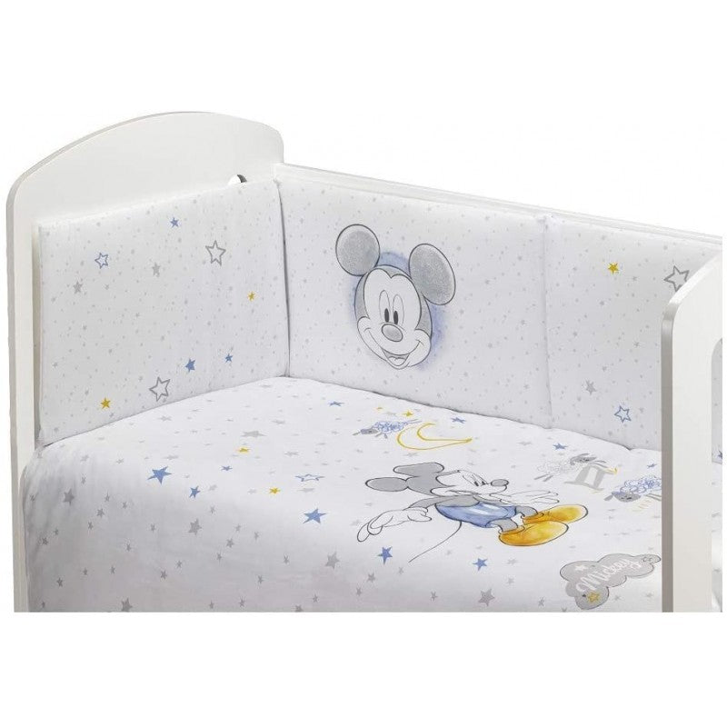 SET DE 2 PIEZAS EDREDÓN Y CHICHONERA MIKEY MOUSE DISNEY
