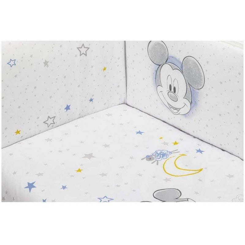 SET DE 2 PIEZAS EDREDÓN Y CHICHONERA MIKEY MOUSE DISNEY