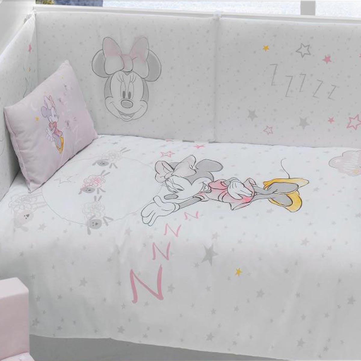 SET DE 2 PIEZAS EDREDÓN Y CHICHONERA MINNIE  DISNEY