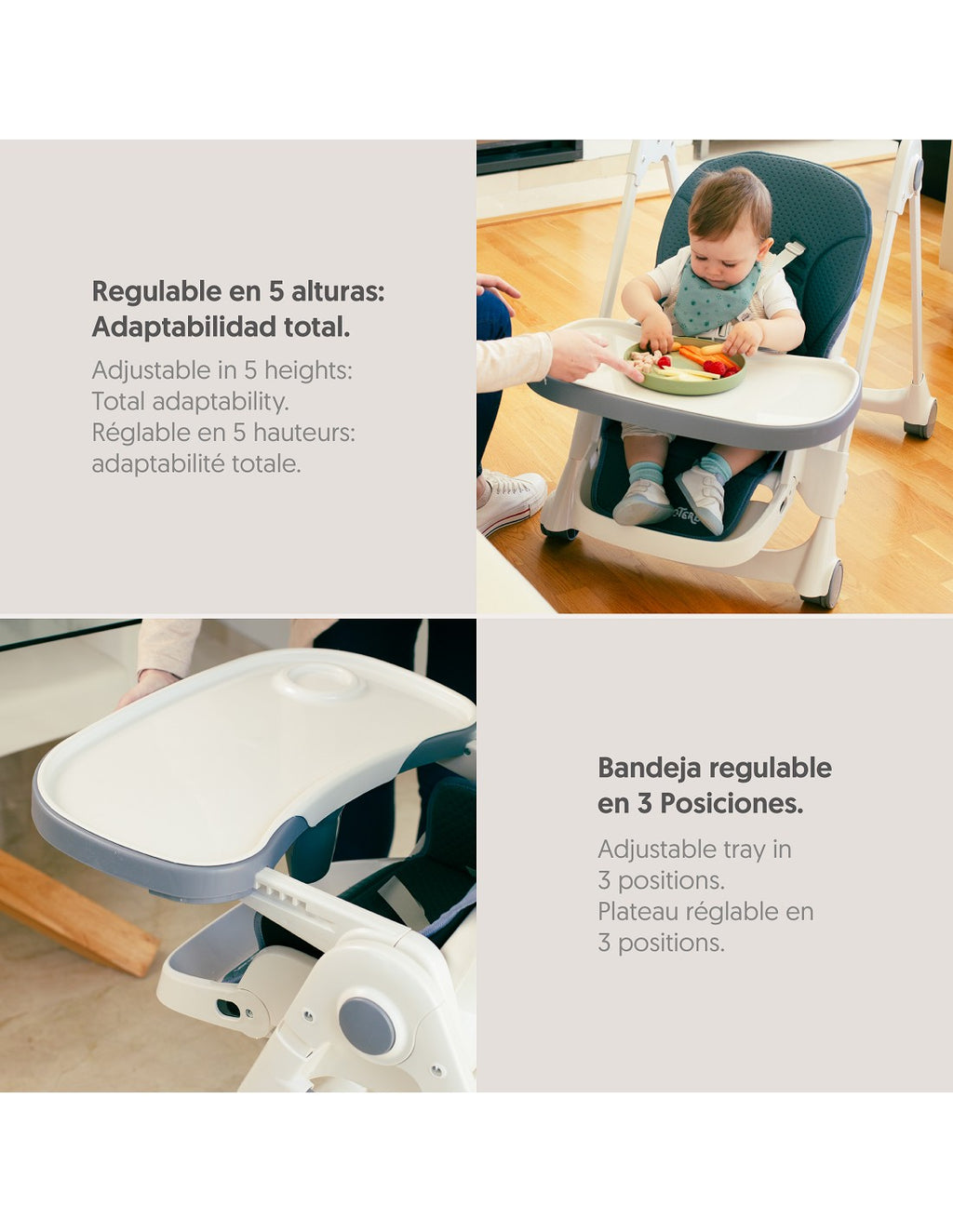TRONA COLOR VERDE INTERBABY