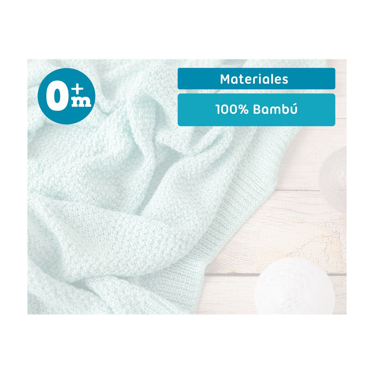 MANTA DE BAMBU KIOKIDS (80X110)