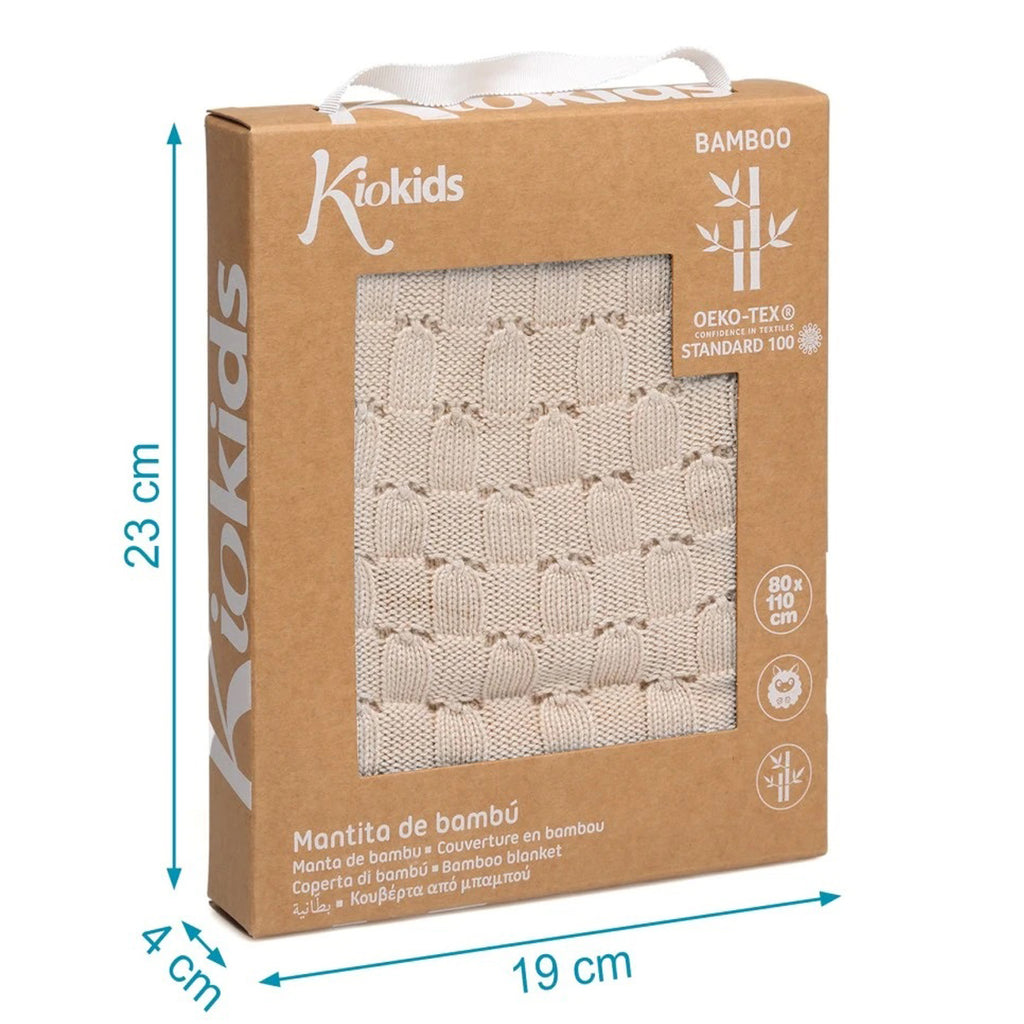 MANTA DE BAMBU KIOKIDS (80X110)