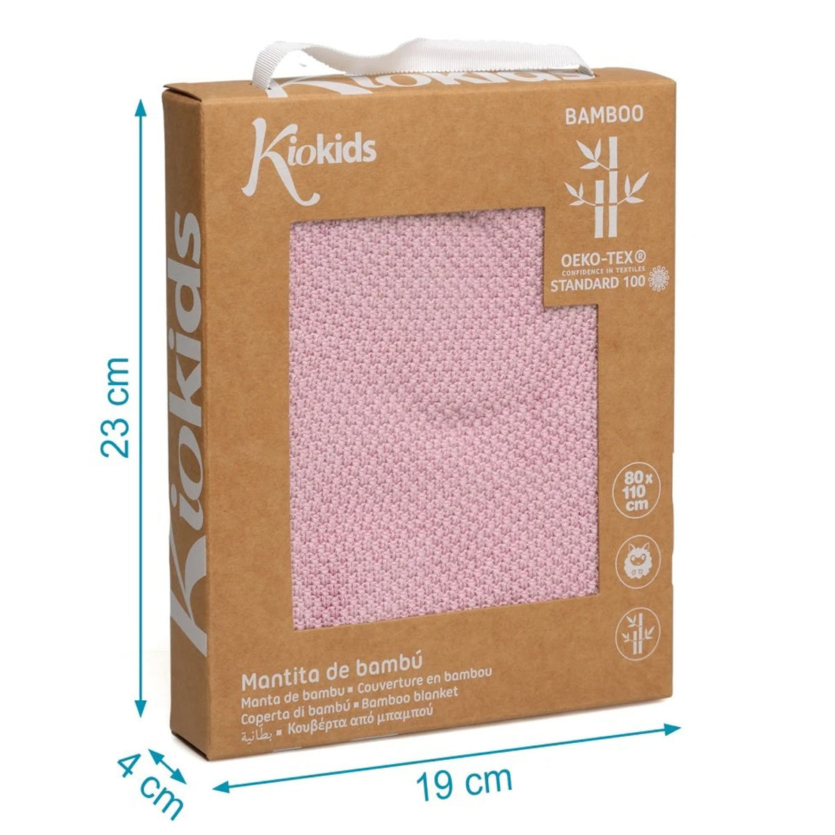 MANTA DE BAMBU KIOKIDS (80X110)