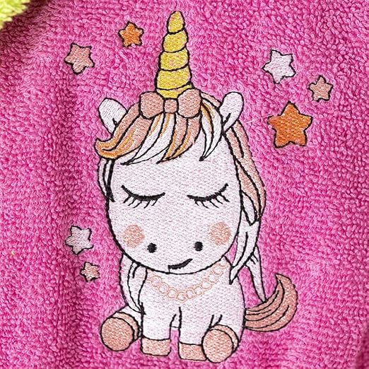 ALBORNOZ FUCSIA Y ROSA UNICORNIO INTERBABY (2-8años) — 2/4 AÑOS ROSA