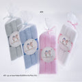 PACK DE 3 GASAS LISAS (AZUL,ROSA,BLANCO,GRIS) GAMBERRITOS