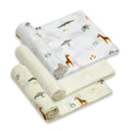 PACK DE GASAS 100% ALGODON SAVANNA INTERBABY (80X80)