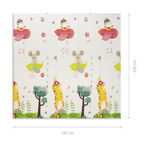 ALFOMBRA COLCHONETA DE GATEO INFANTIL SELVA. INTERBABY AFL12
