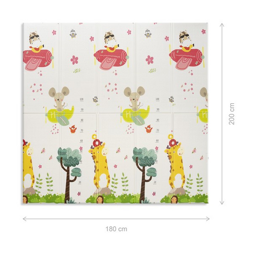 ALFOMBRA COLCHONETA DE GATEO INFANTIL SELVA. INTERBABY AFL12
