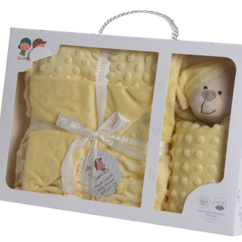 MANTA Y DOUDOU DE TOPOS OSOS. GAMBERRITOS