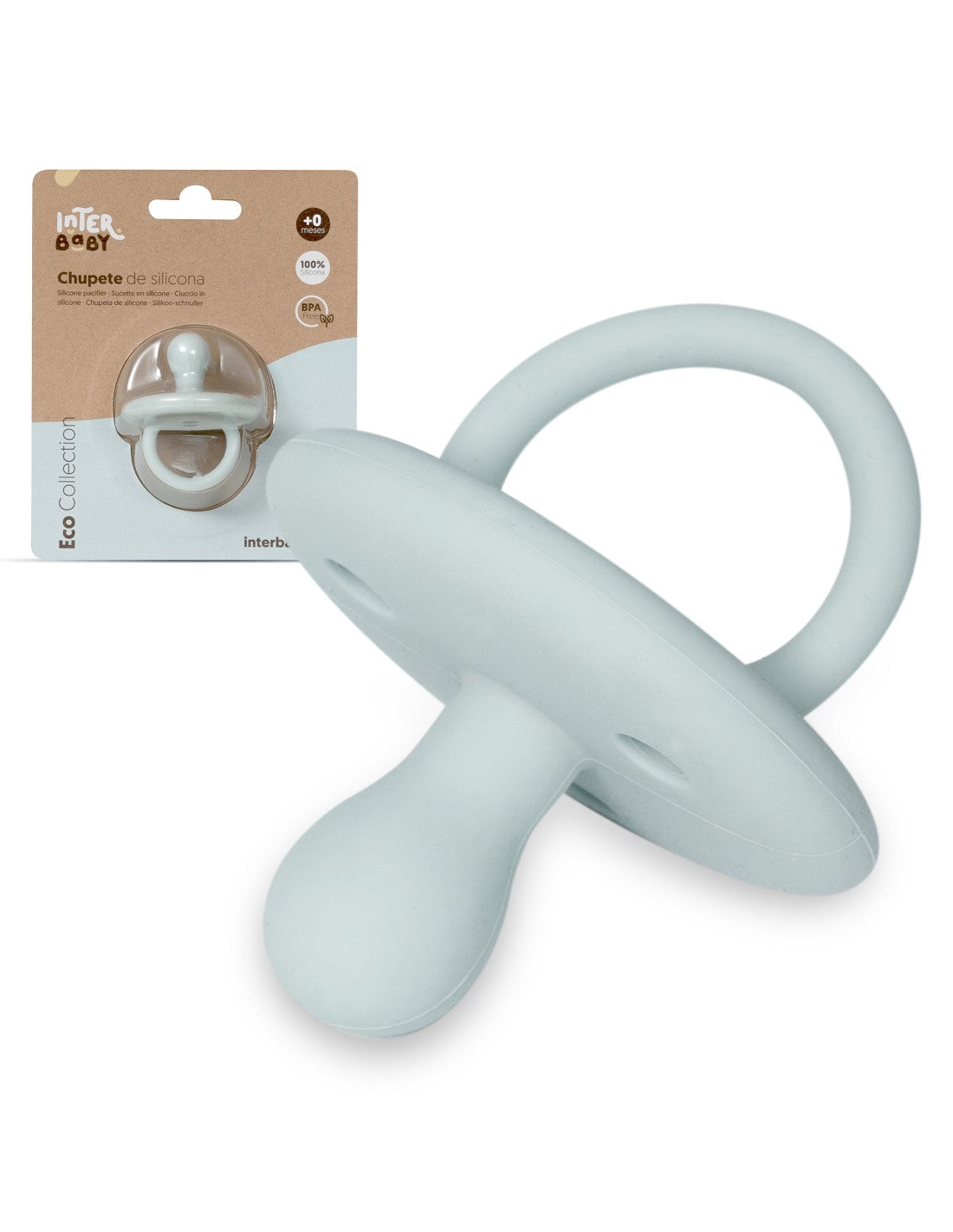CHUPETE DE SILICONA PARA BEBE. INTERBABY