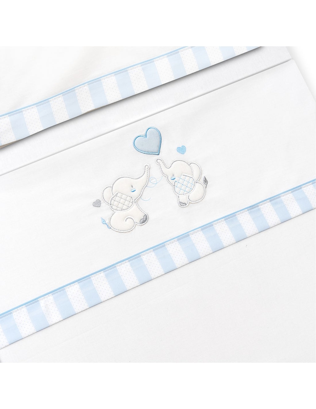 SET DE SABANAS MINICUNA PAREJA ELEFANTES INTERBABY