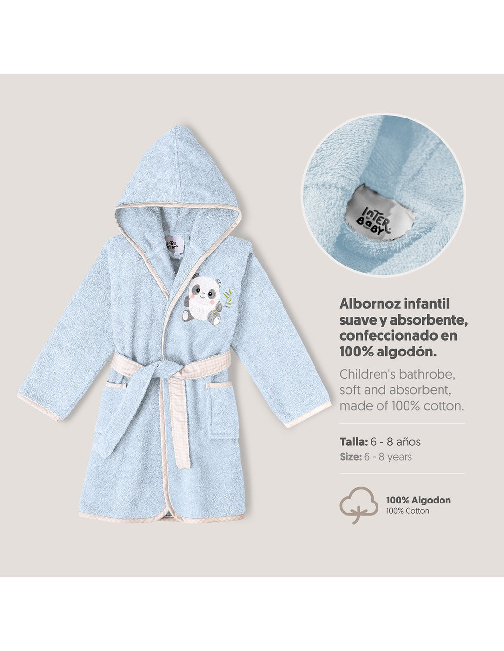 ALBORNOZ  PANDA. INTERBABY (2 A 8 AÑOS)