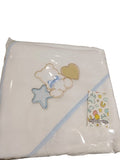 GASAS DE ALGODON PARA BEBE OSO ESTRELLA (70X60)