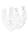 BABEROS BANDANA PACK BAMBU CONEJITO ESTRELLA INTERBABY (20X30)
