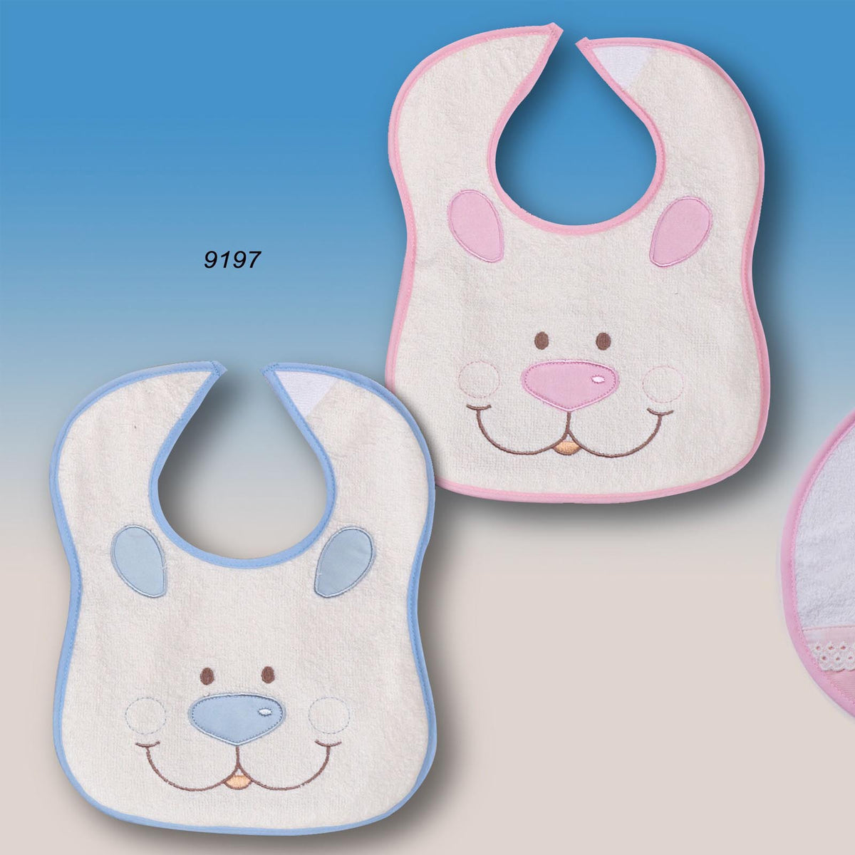 BABEROS PACK DE 2 GAMBERRITOS (18X20)