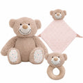 SET DE REGALO PELUCHE SONAJERO Y DOUDOU COLECCIÓN BEAR INTERBABY