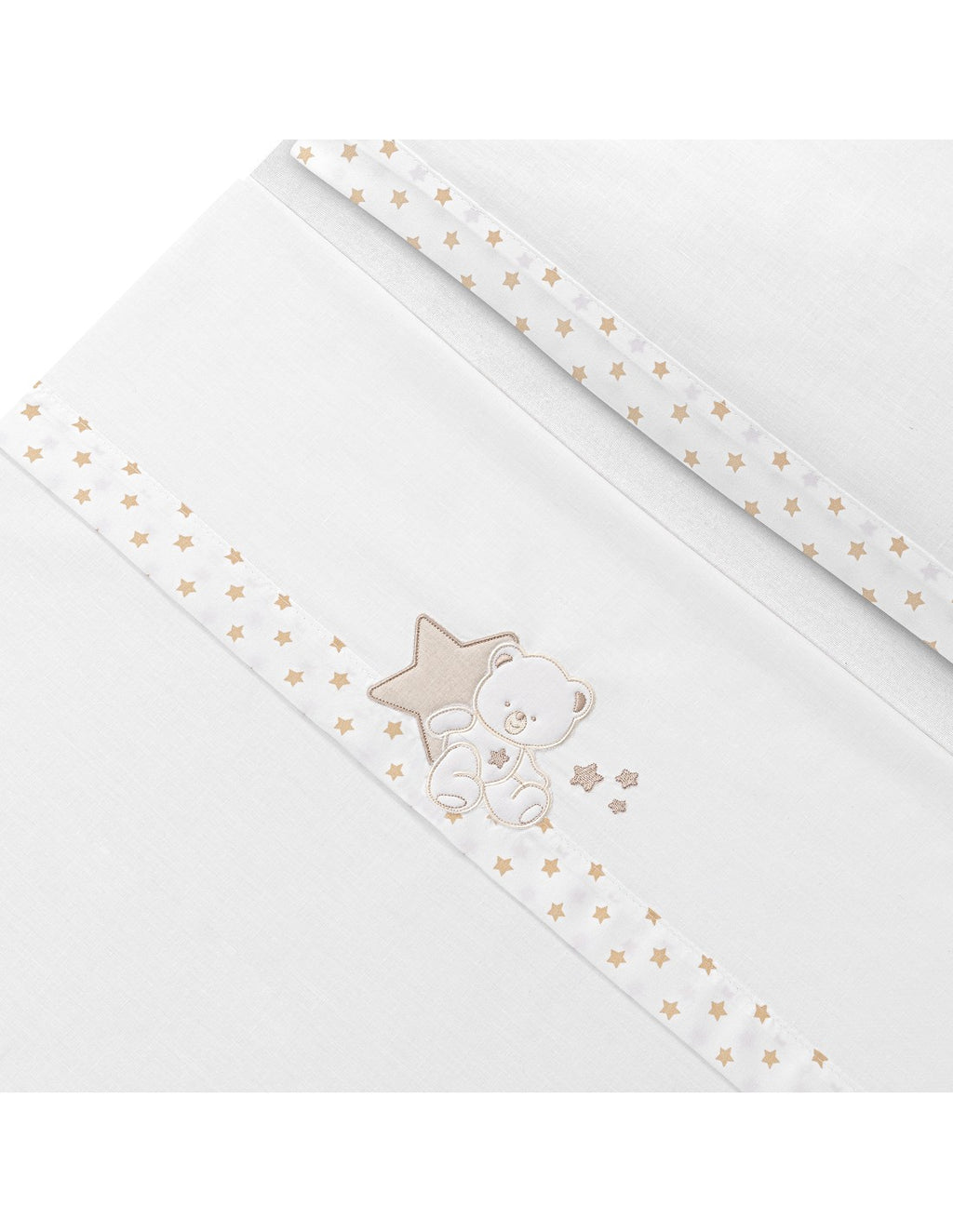 SET DE SABANAS CUNA COLECCIÓN OSITO SENTADO INTERBABY