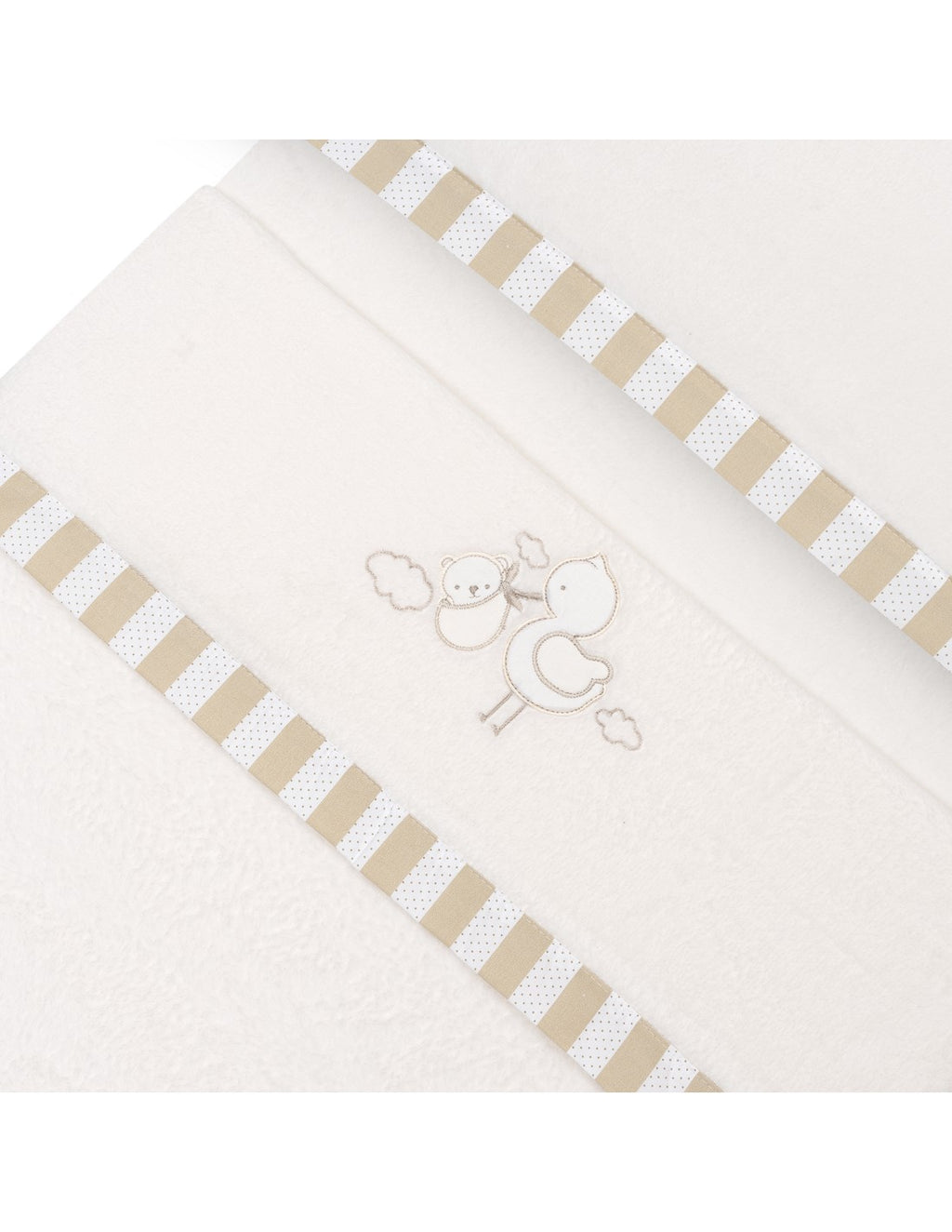 SET SABANAS CUNA CORALINA CIGUEÑA OSO INTERBABY