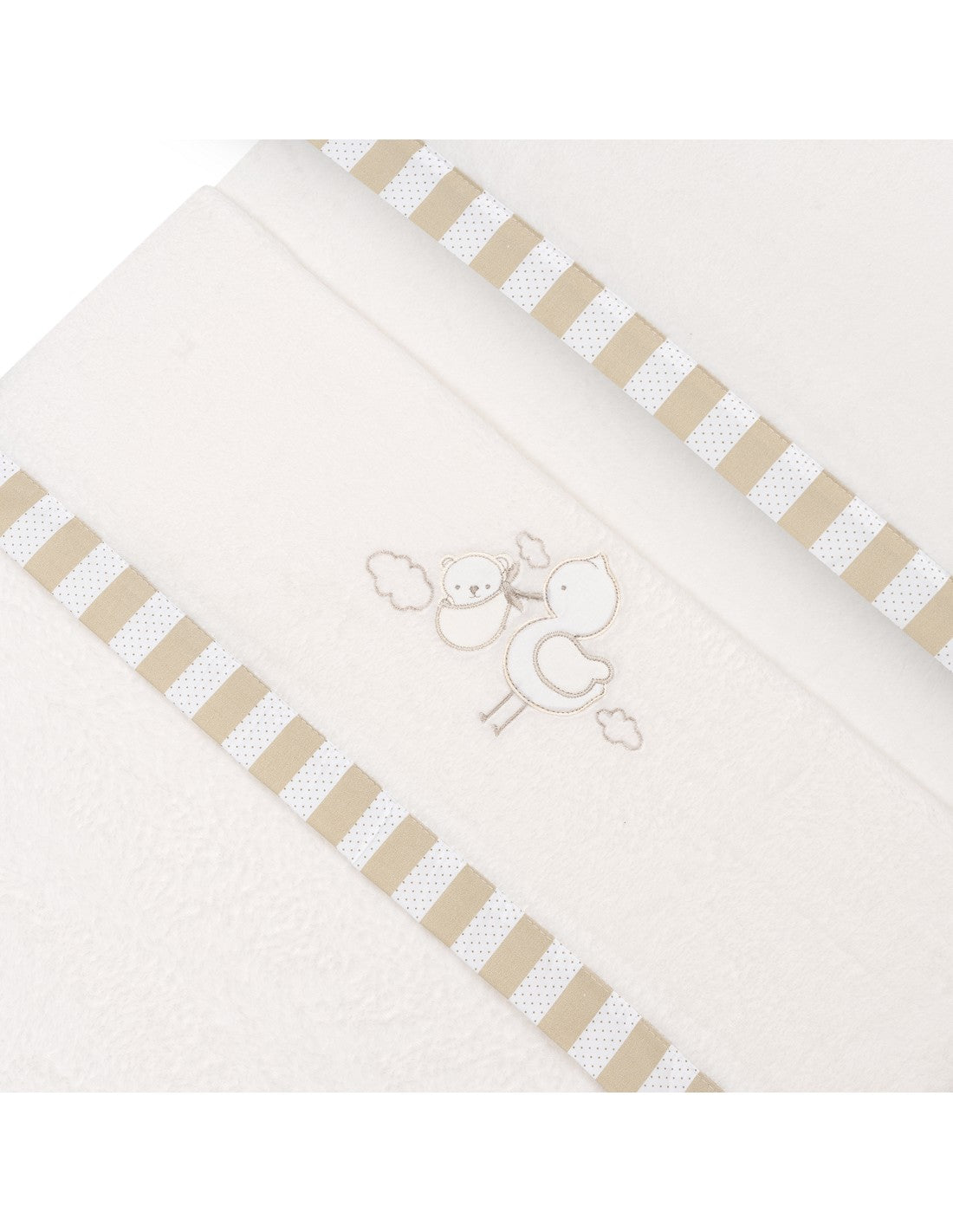 SET SABANAS CUNA CORALINA CIGUEÑA OSO INTERBABY