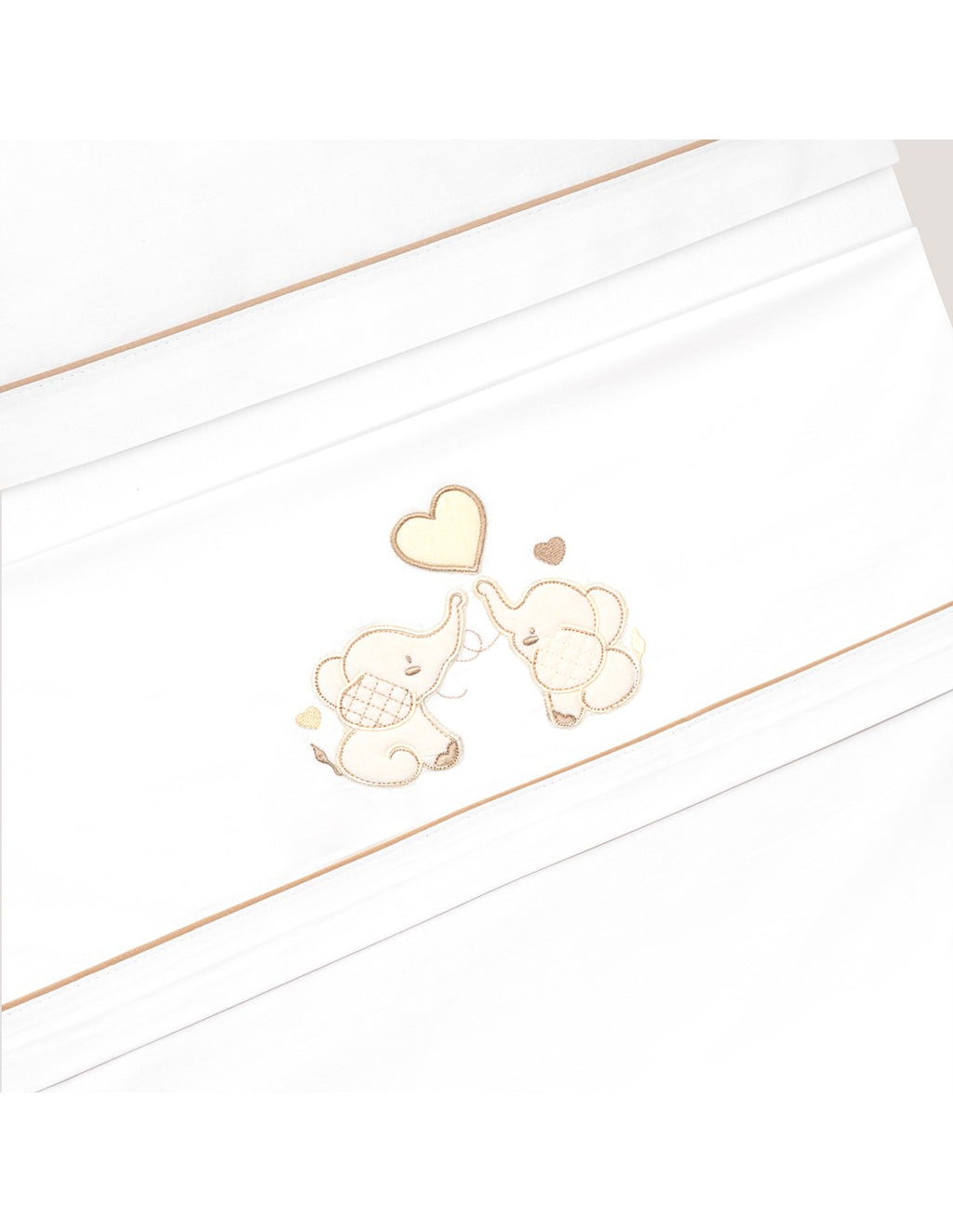 SET DE SABANAS MINICUNA PAREJA ELEFANTES INTERBABY