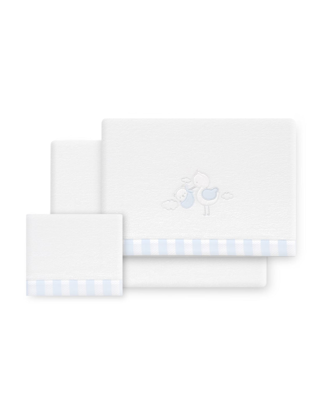 SET SABANAS CUNA CORALINA CIGUEÑA OSO INTERBABY