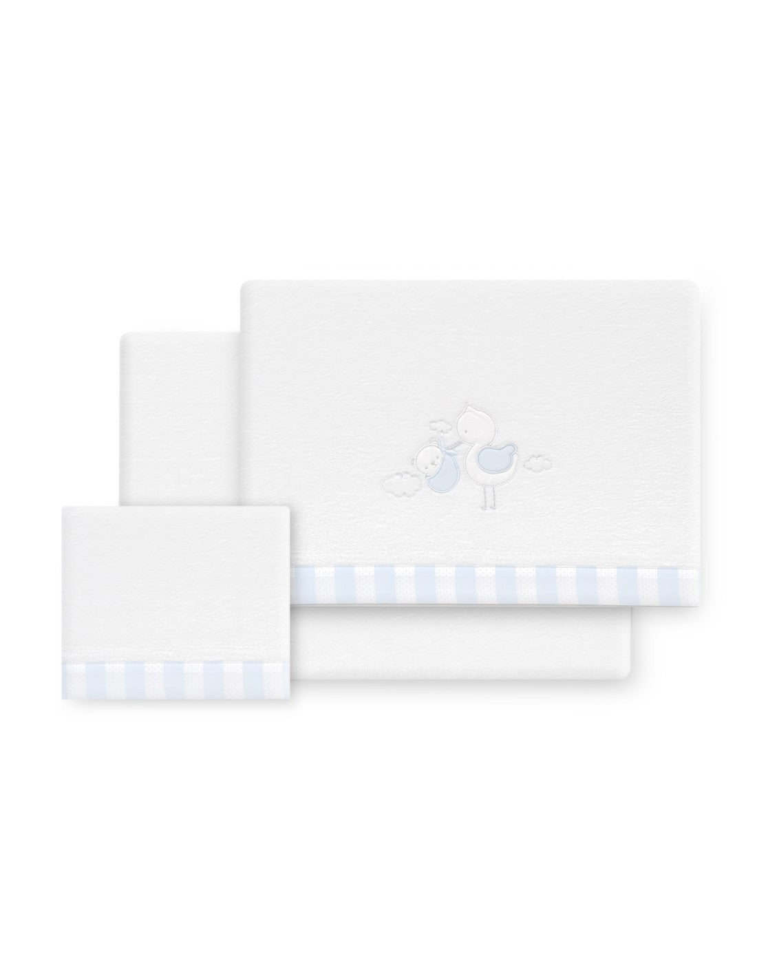 SET SABANAS CUNA CORALINA CIGUEÑA OSO INTERBABY