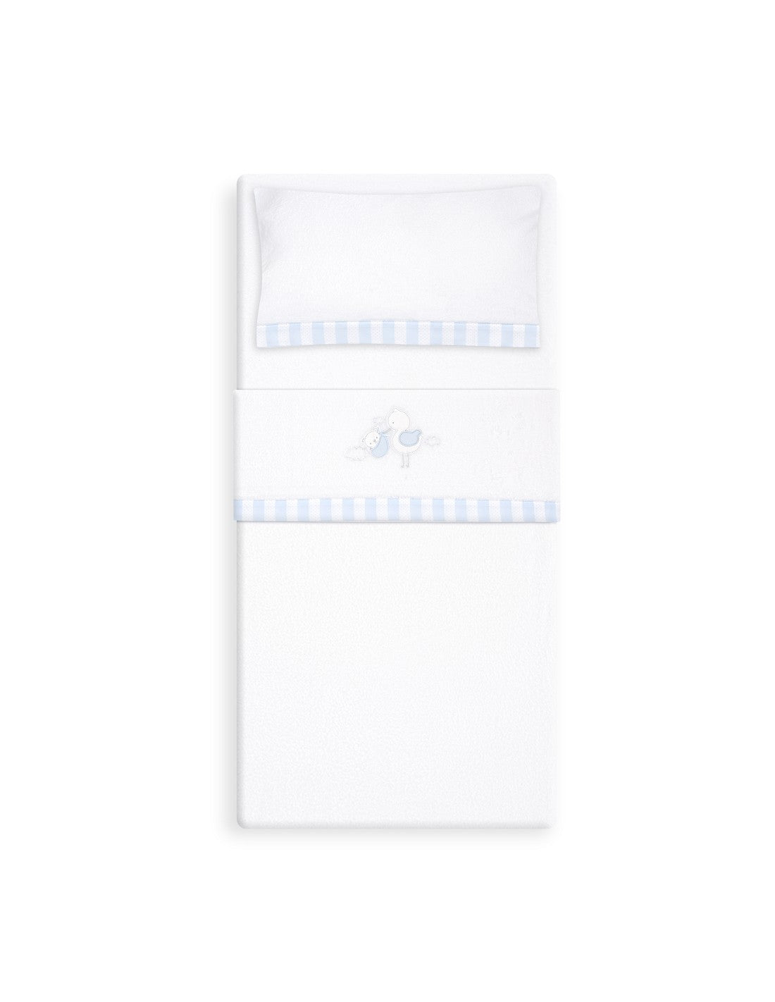SET SABANAS CUNA CORALINA CIGUEÑA OSO INTERBABY