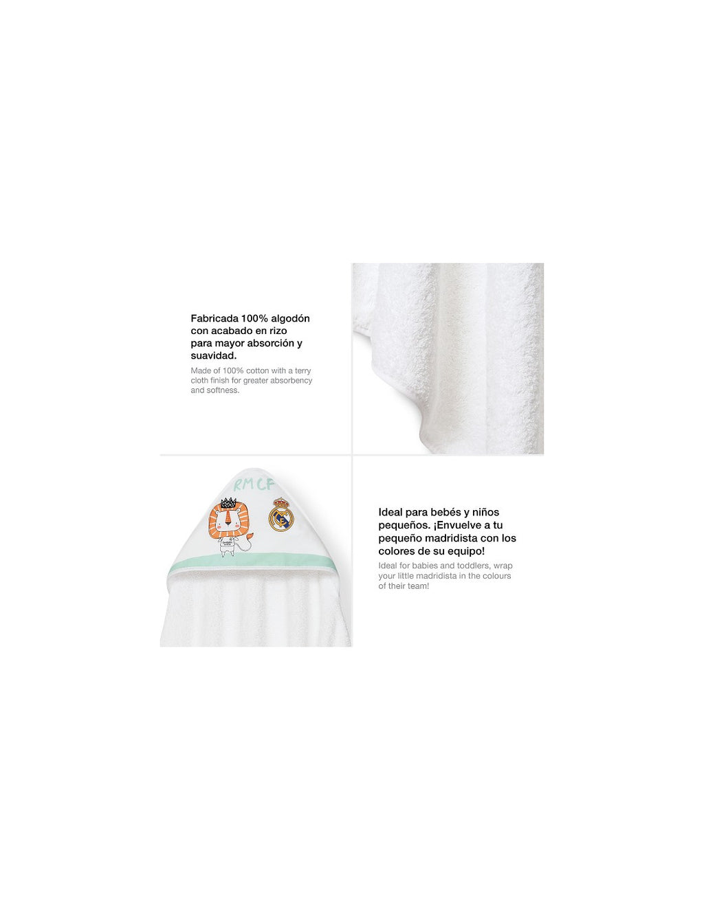 CAPA DE BAÑO REAL MADRID INTERBABY