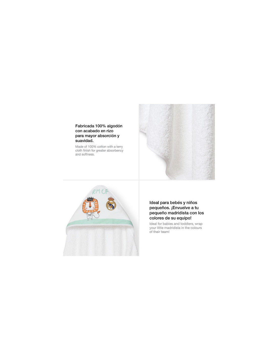 CAPA DE BAÑO REAL MADRID INTERBABY