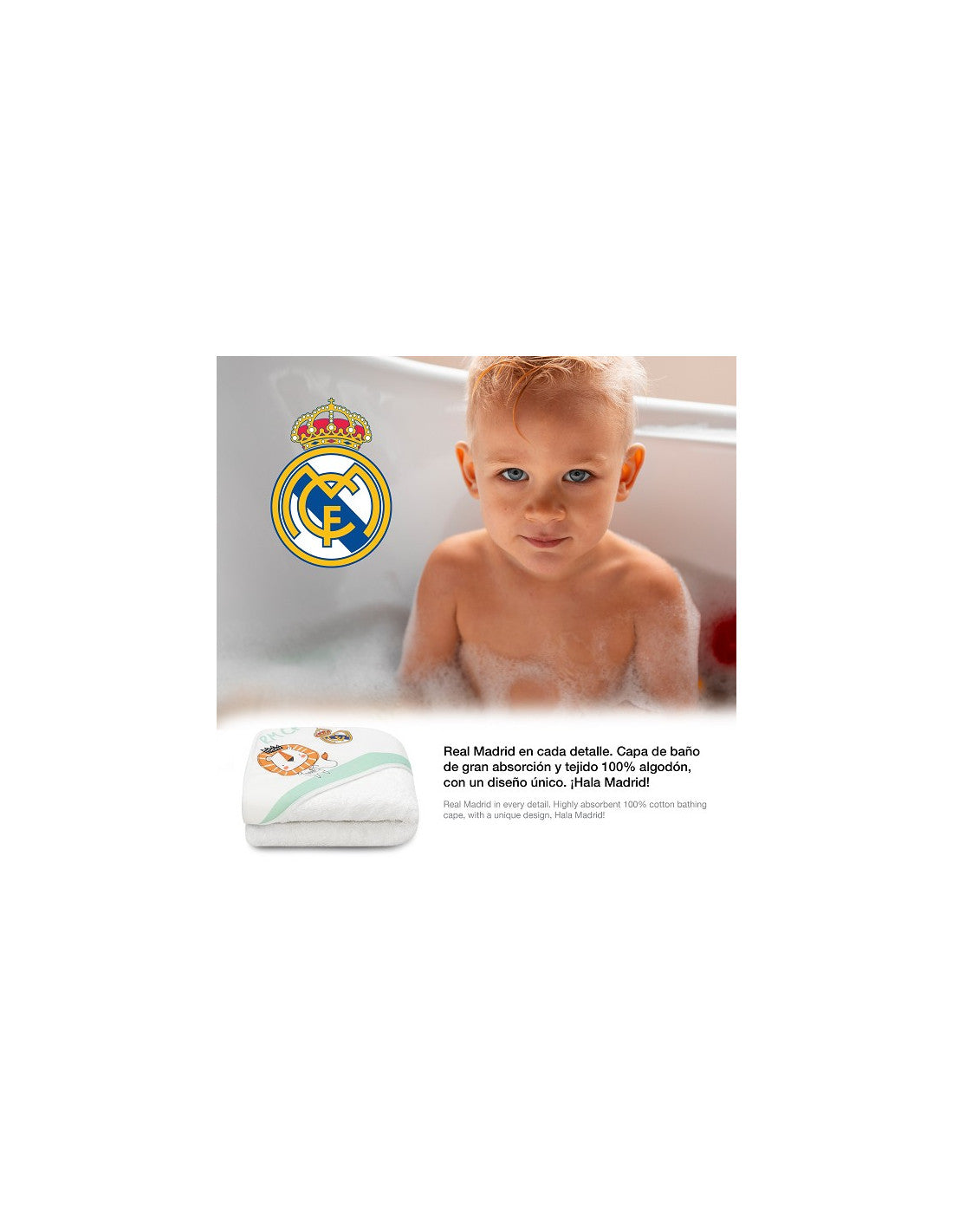 CAPA DE BAÑO REAL MADRID INTERBABY