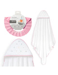 CAPA DE BAÑO Y GORRO ESTRELLAS LUNA INTERBABY