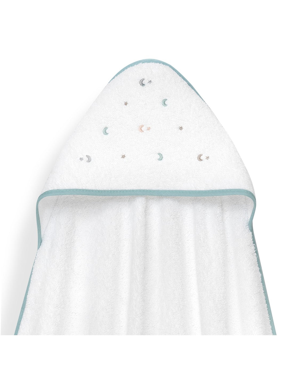 CAPA DE BAÑO Y GORRO ESTRELLAS LUNA INTERBABY