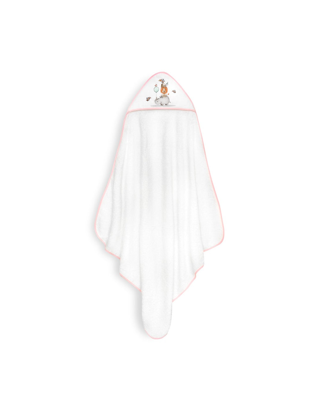 CAPA DE BAÑO Y BABERO RINO LEON. INTERBABY