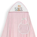 CAPA DE BAÑO Y BABERO JIRAFA ELEFANTE INTERBABY