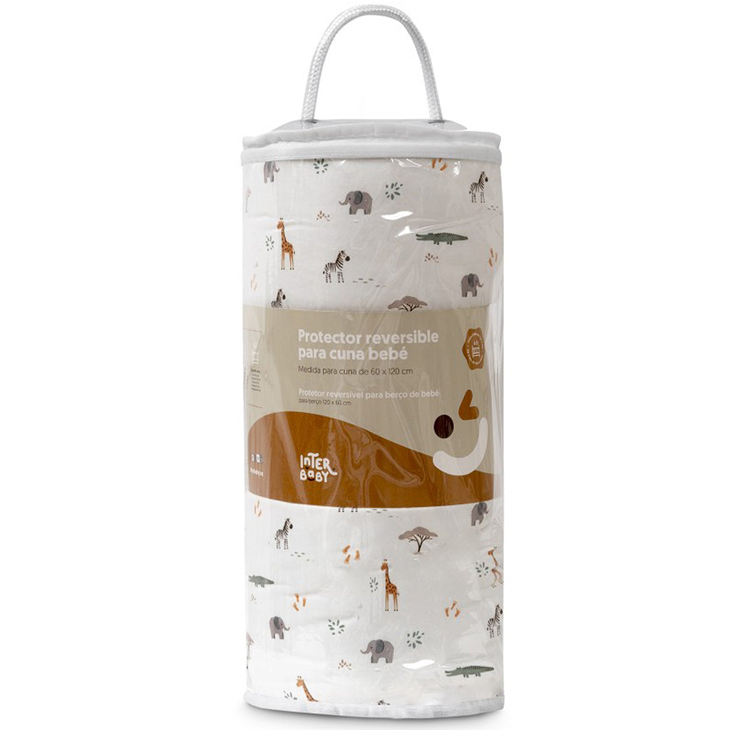 CHICHONERA REVERSIBLE JIRAFA SAVANNA INTERBABY
