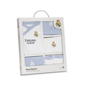 SET DE 5 PIEZAS DEL REAL MADRID AZUL Y ROSA